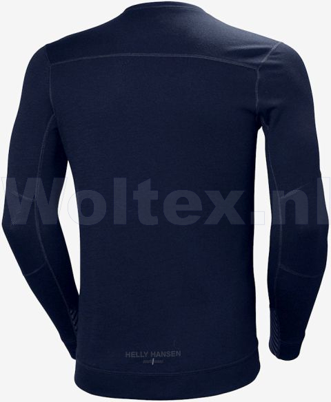 Helly Hansen Ondershirts Lifa Merino 75106 Vochtafvoerend navy(590)